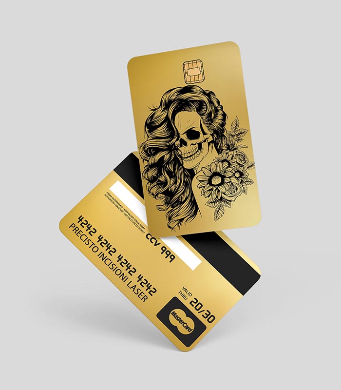 SKULL GIRL CARD - Imagen 2